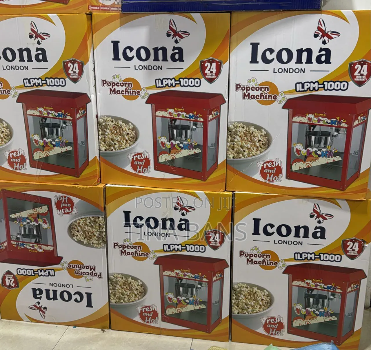 Icona London Pop Corn Machine