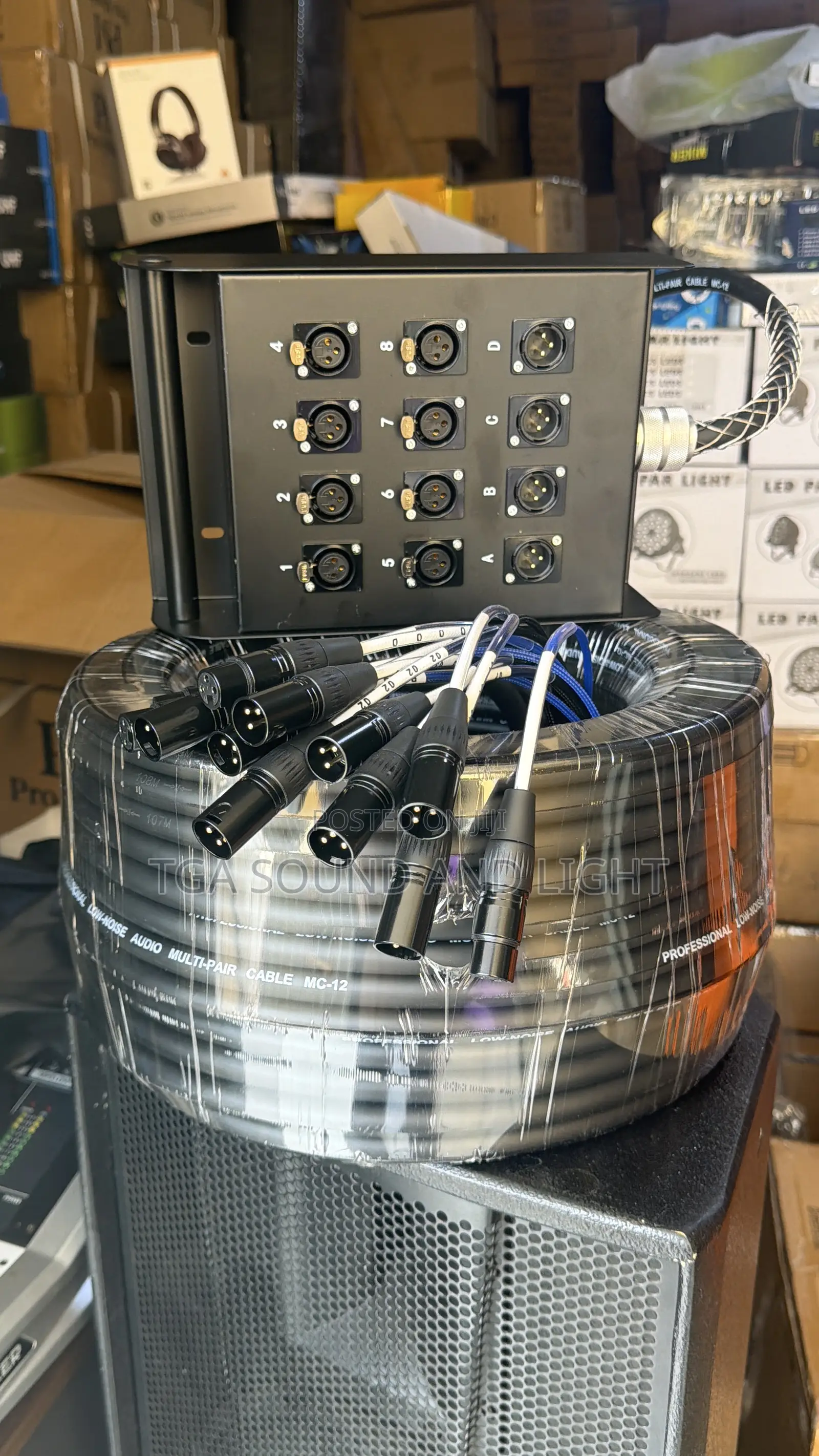Pro-Musica 8 Channels Audiolink/Snake Cable [50 Meters]