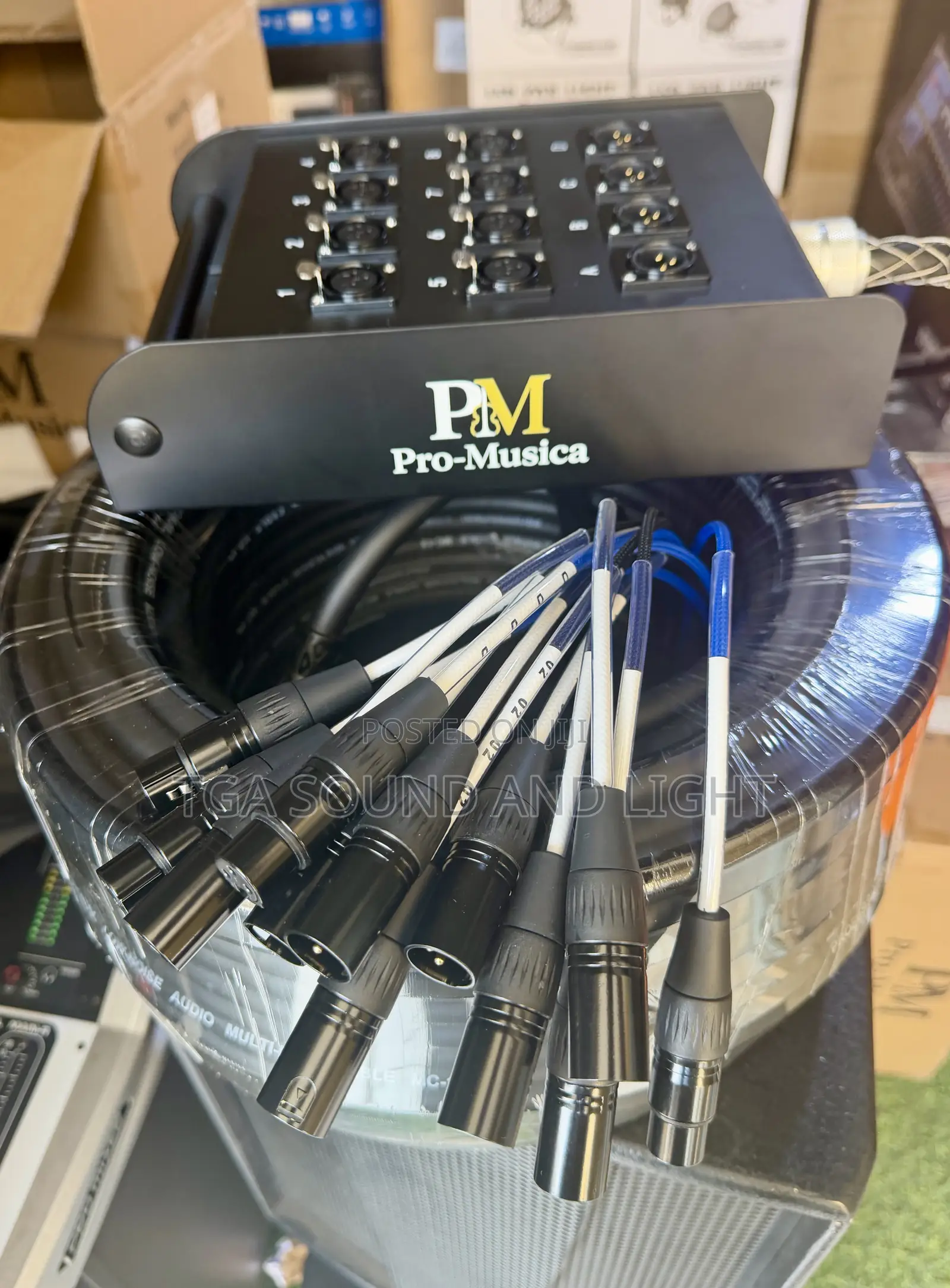 Pro-Musica 8 Channels Audiolink/Snake Cable [50 Meters]