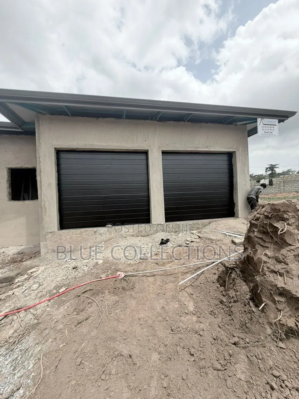 Double Panel Automated Garage