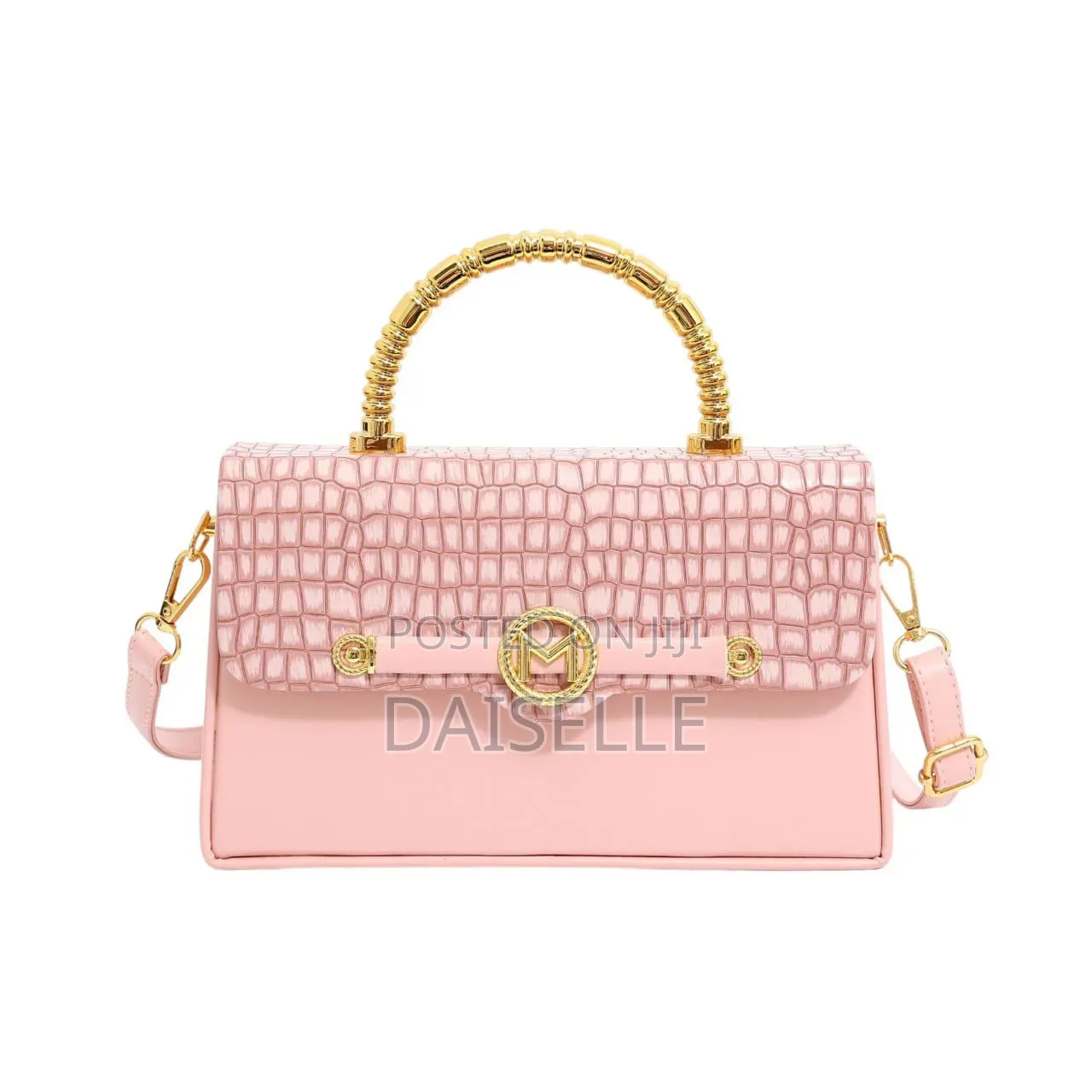 Faux Croc Hand Bag