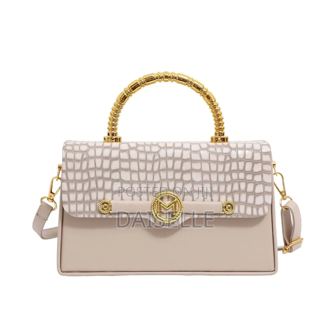Faux Croc Hand Bag