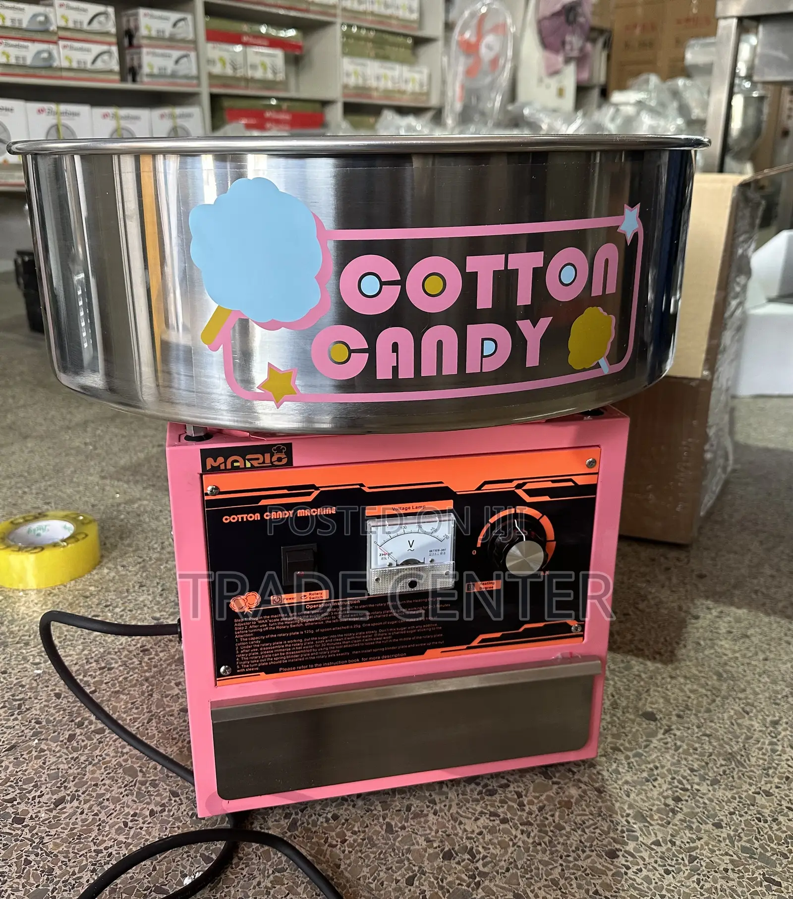 High Quality Motor Cotton Candy Machine