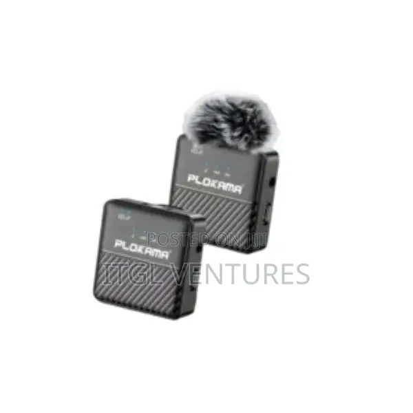 Plokama Vm-60 Dual Wireless Lavalier Microphone