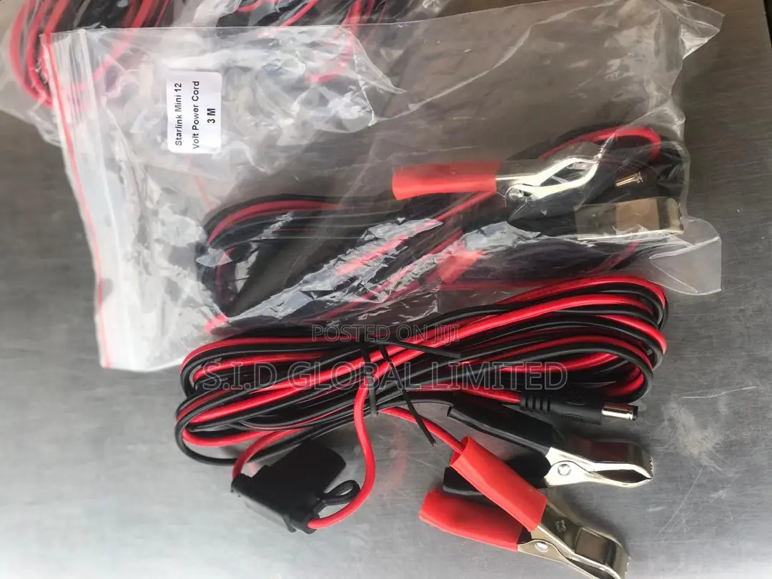 Experience 3m Starlink Mini 12v Direct Battery Power Cable