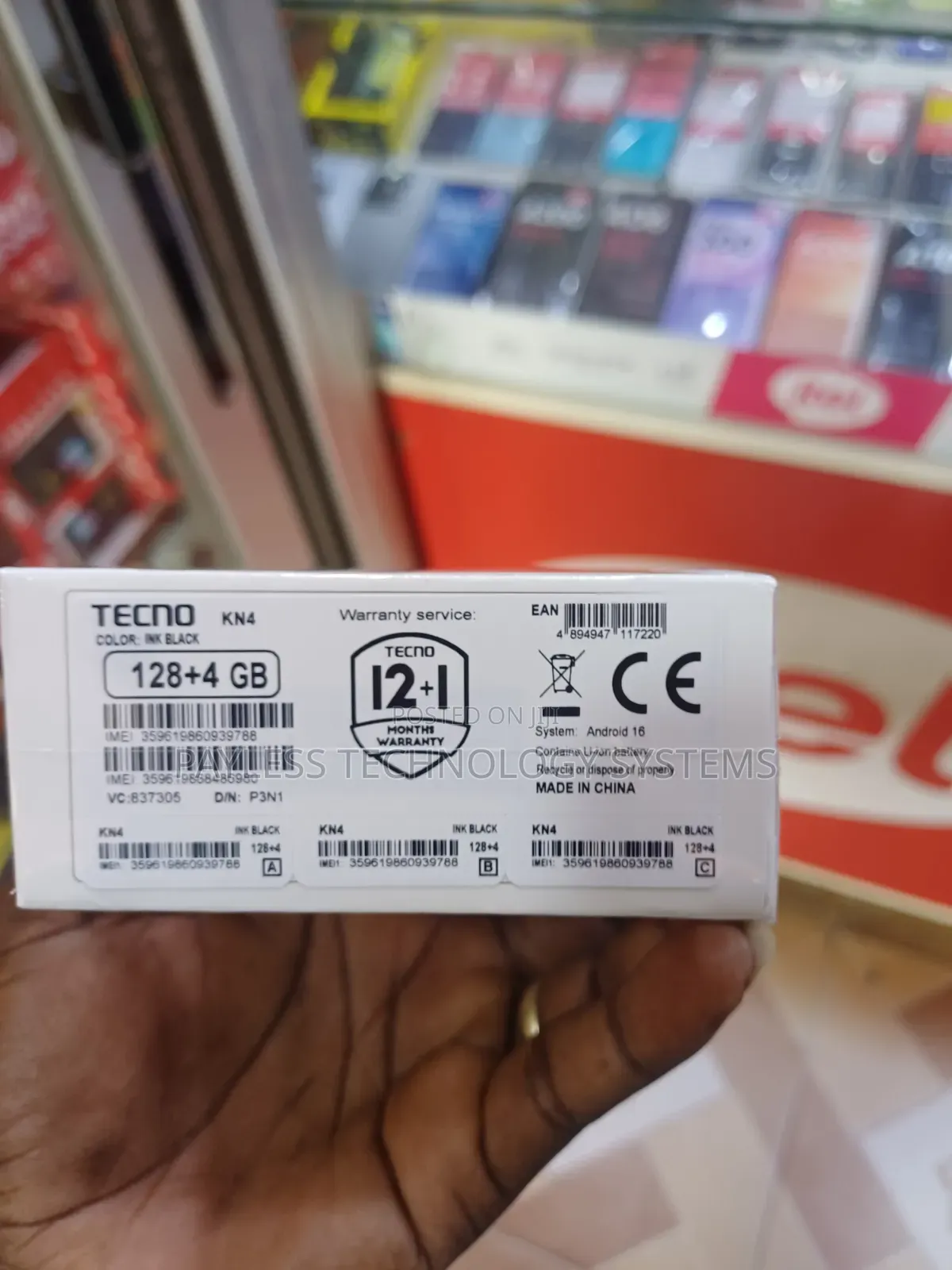 New Tecno Spark 50 128 GB
