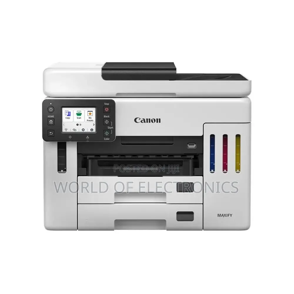 Canon Maxify Gx7140 Inkjet Printer-Color Print Scan Copy Up to 24ppm