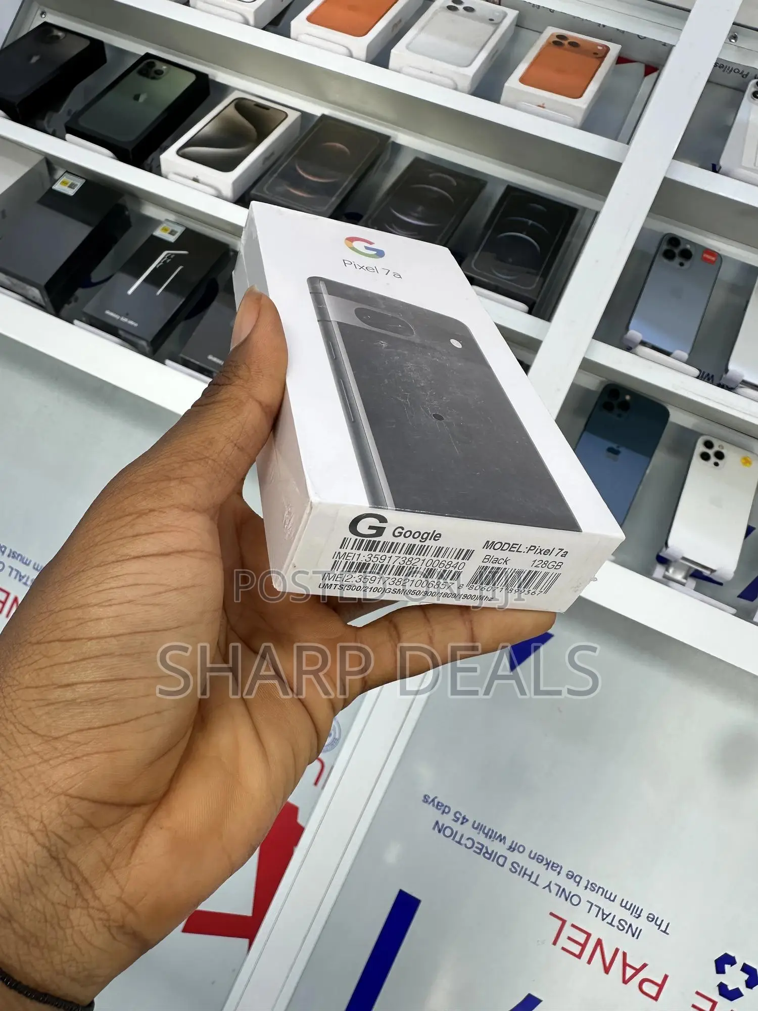 New Google Pixel 7a 128 GB Black