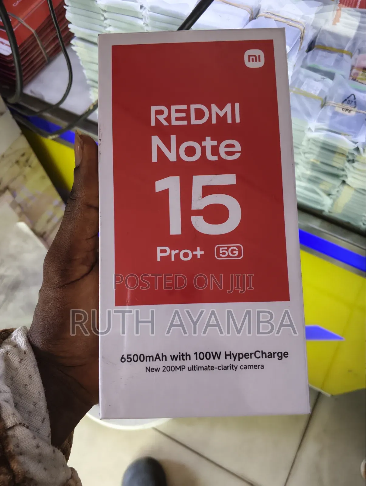 New Xiaomi Redmi Note 15 Pro+ 256 GB Black