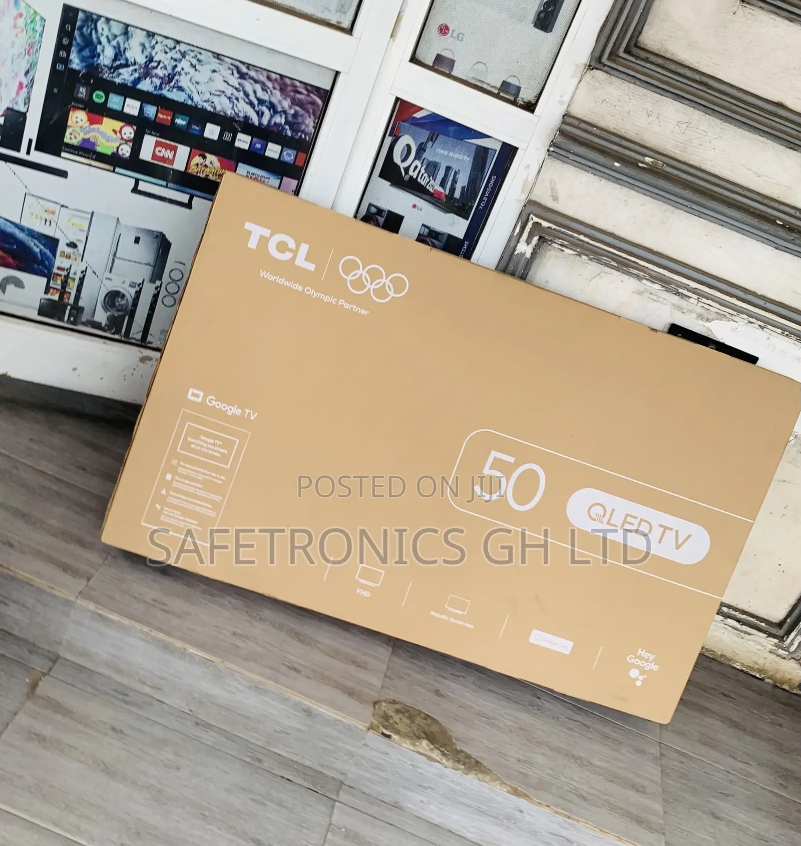 Order Sleek TCL 55p6l 55 Inches Uhd Google Led Tv