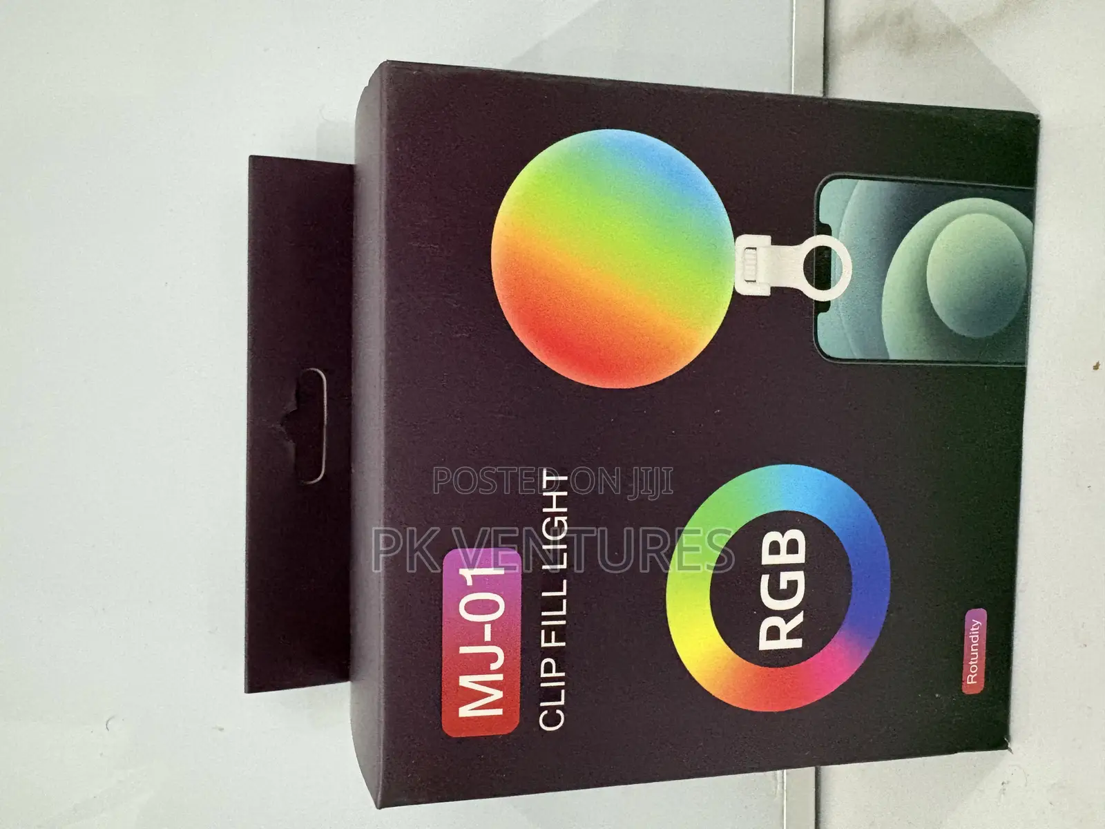 Mj-01 RGB Clip Fill Light Box