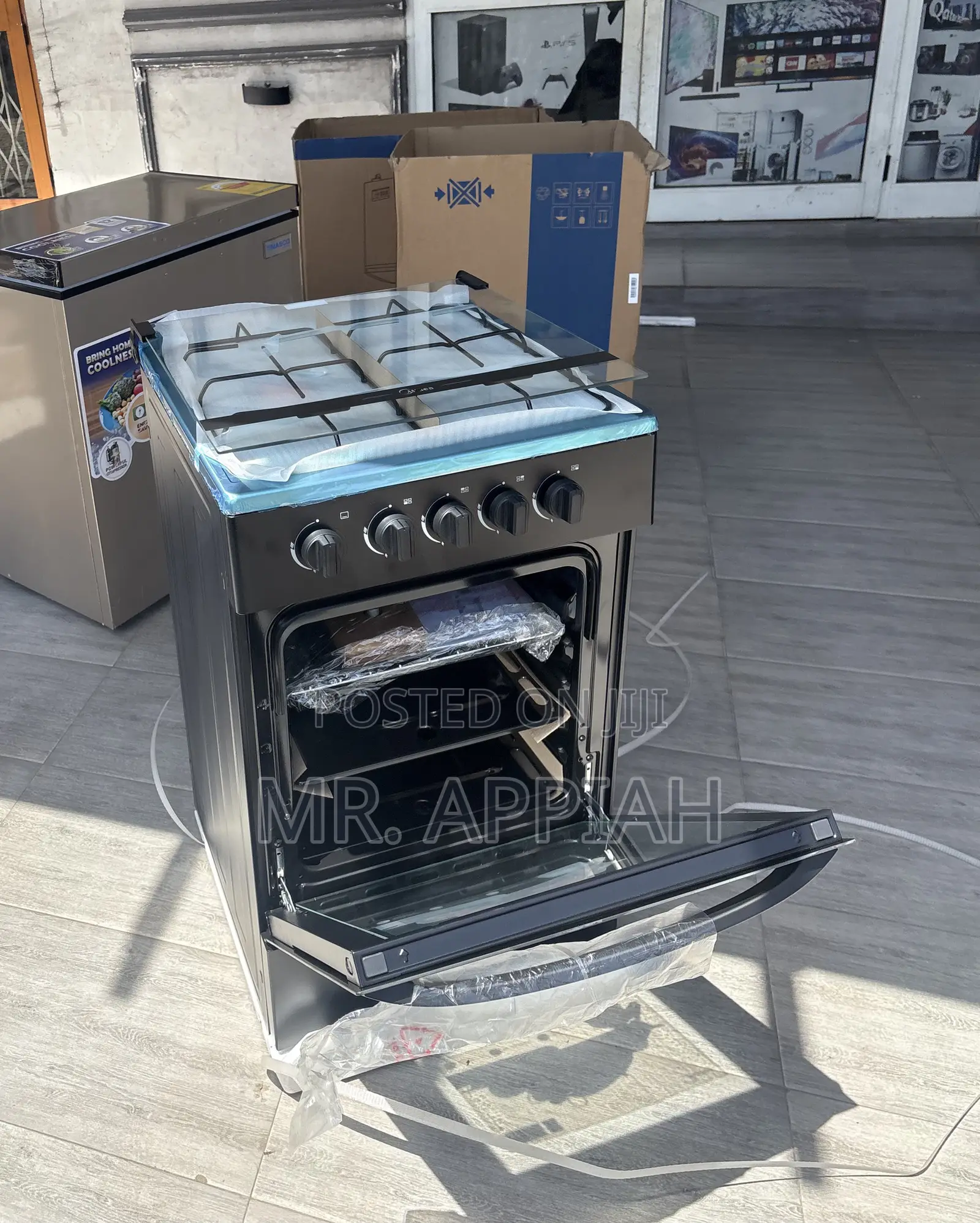 Buy Midea 4 Gas Burner Freestanding Burner With Grill 