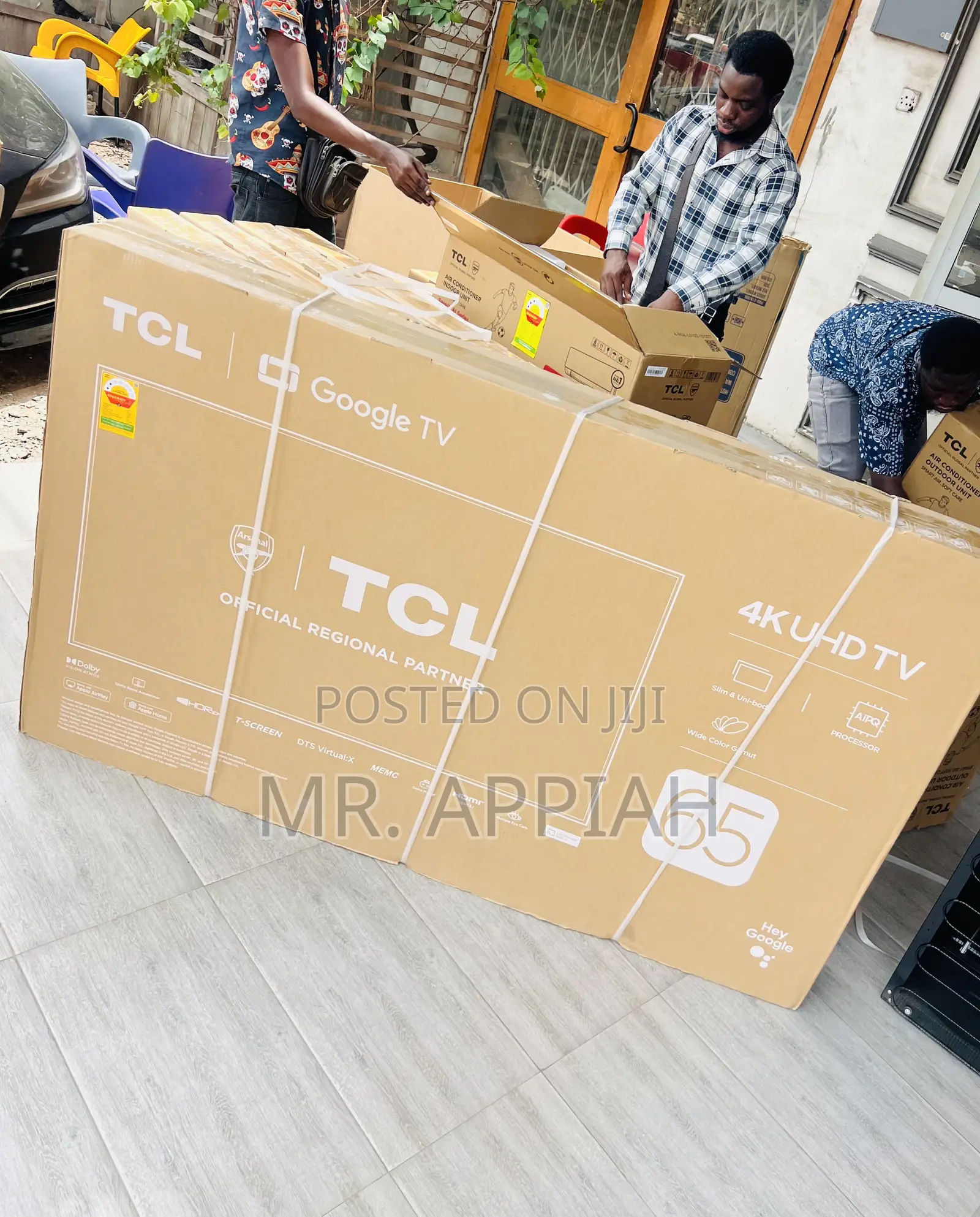Get TCL 65 Inch Smart Satellite Android Uhd (2025 Model)Black