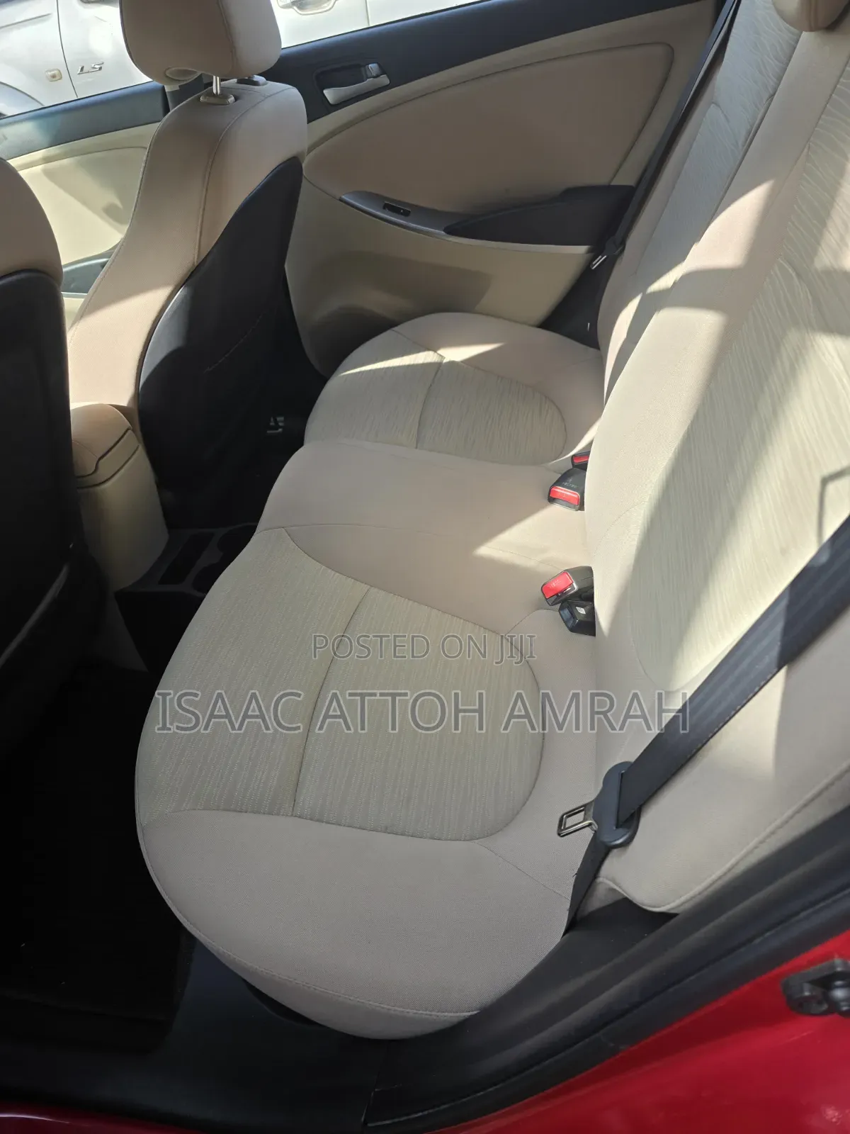 Hyundai Accent 2016 Red