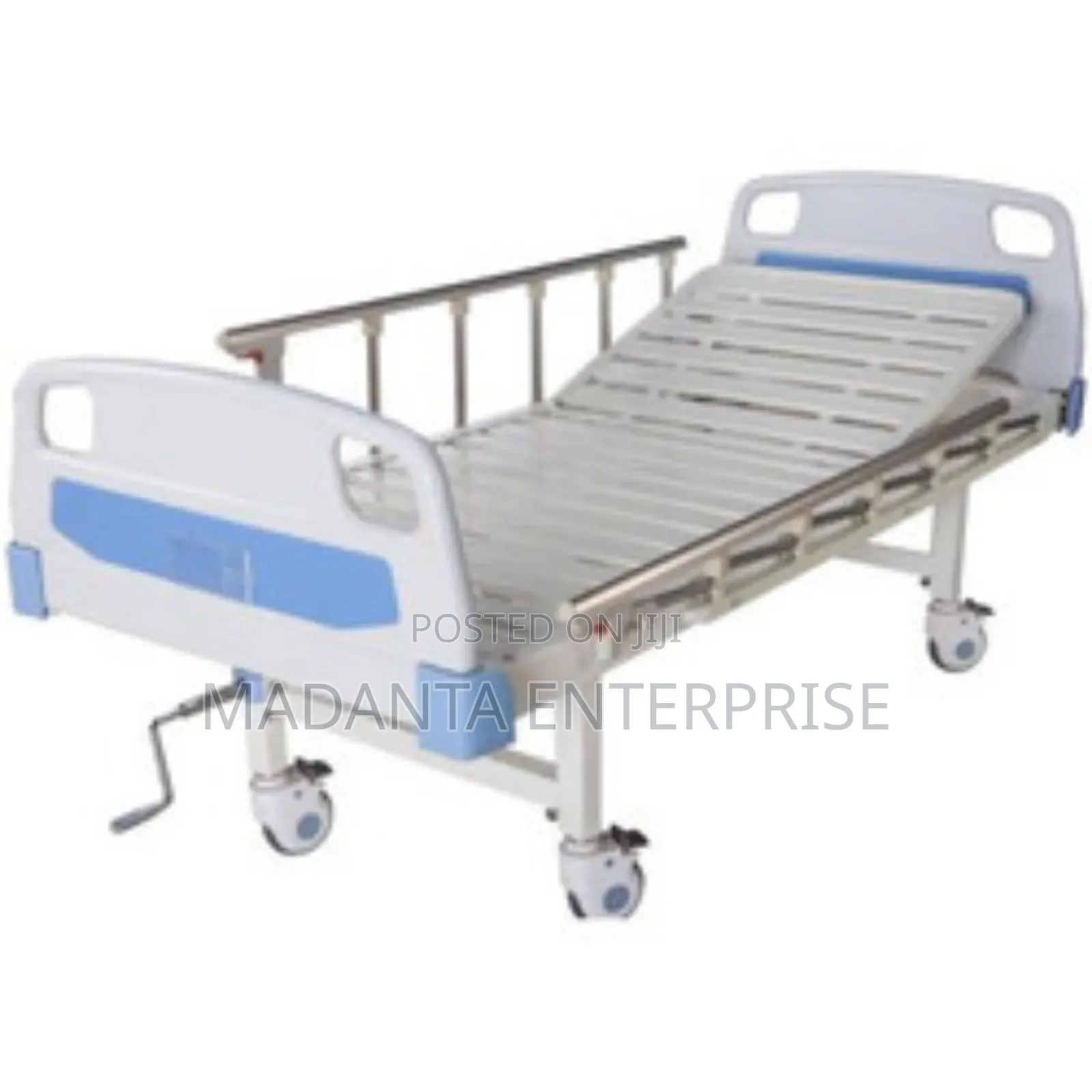 A Crank Hospital Bed Without Matters