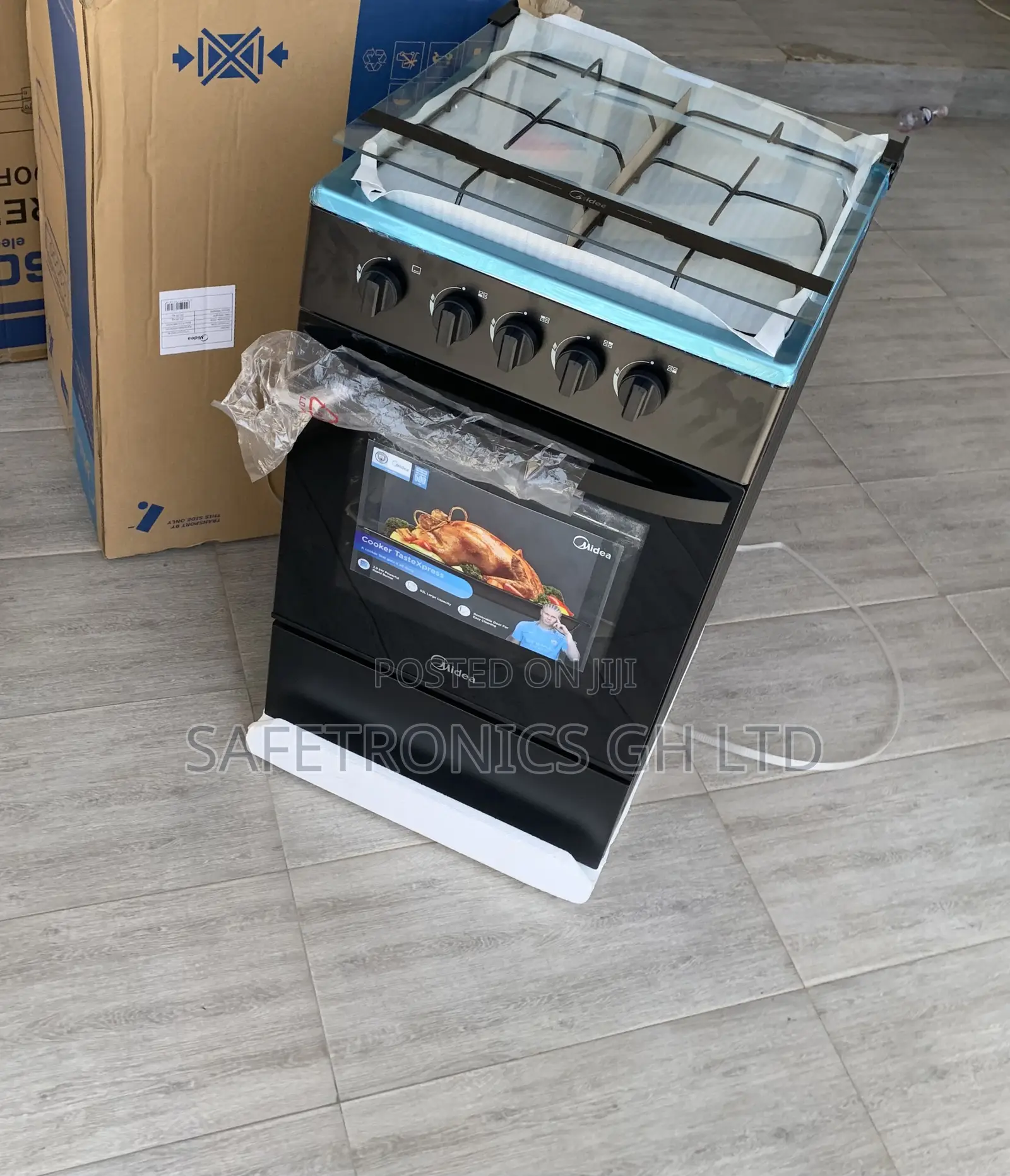 Kindly Check Out Midea 4 Burner Gas Cooker Lack Mirror