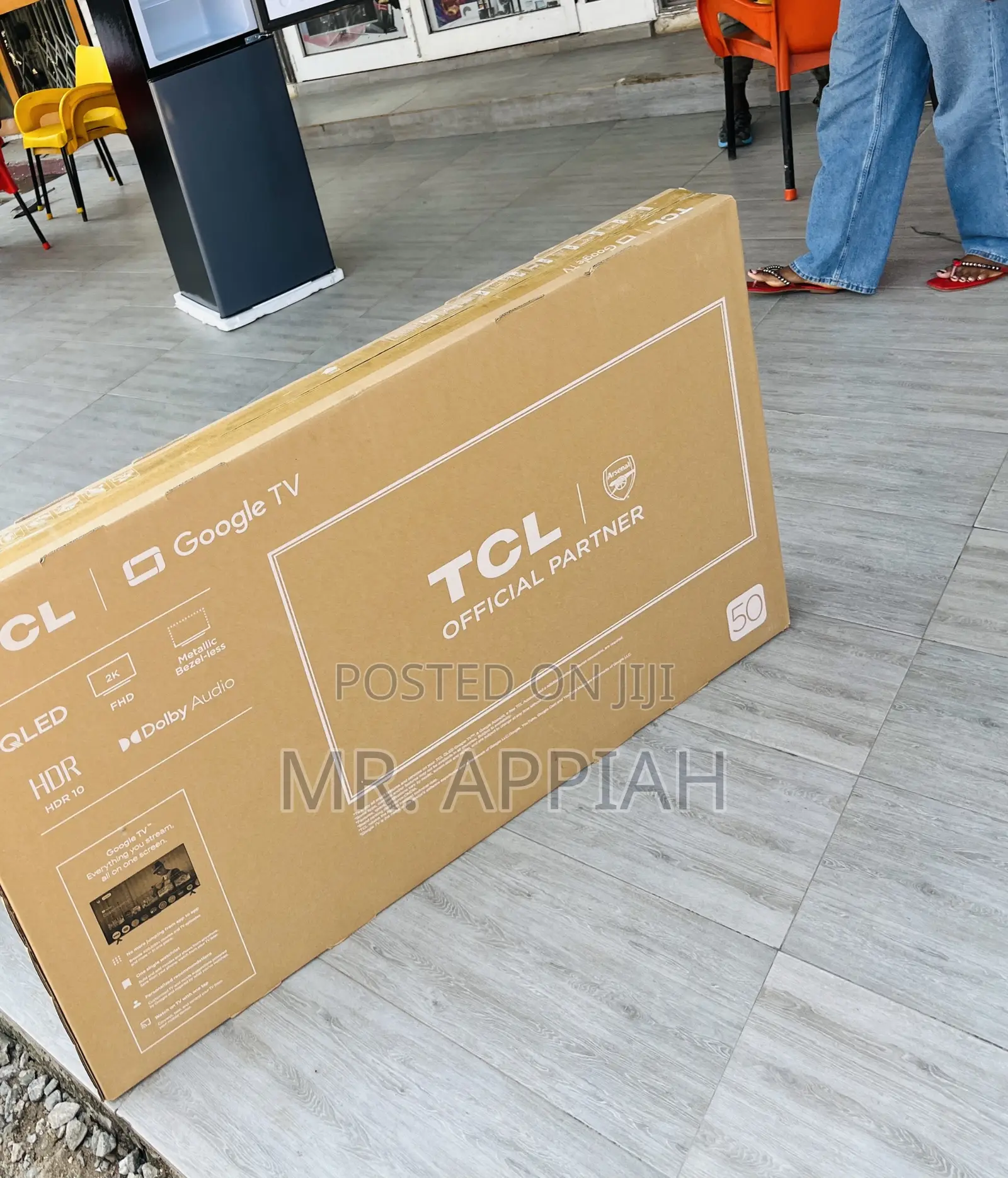 Sleek TCL 50s5k 50 Inch Qled Smart Android Television(Black)