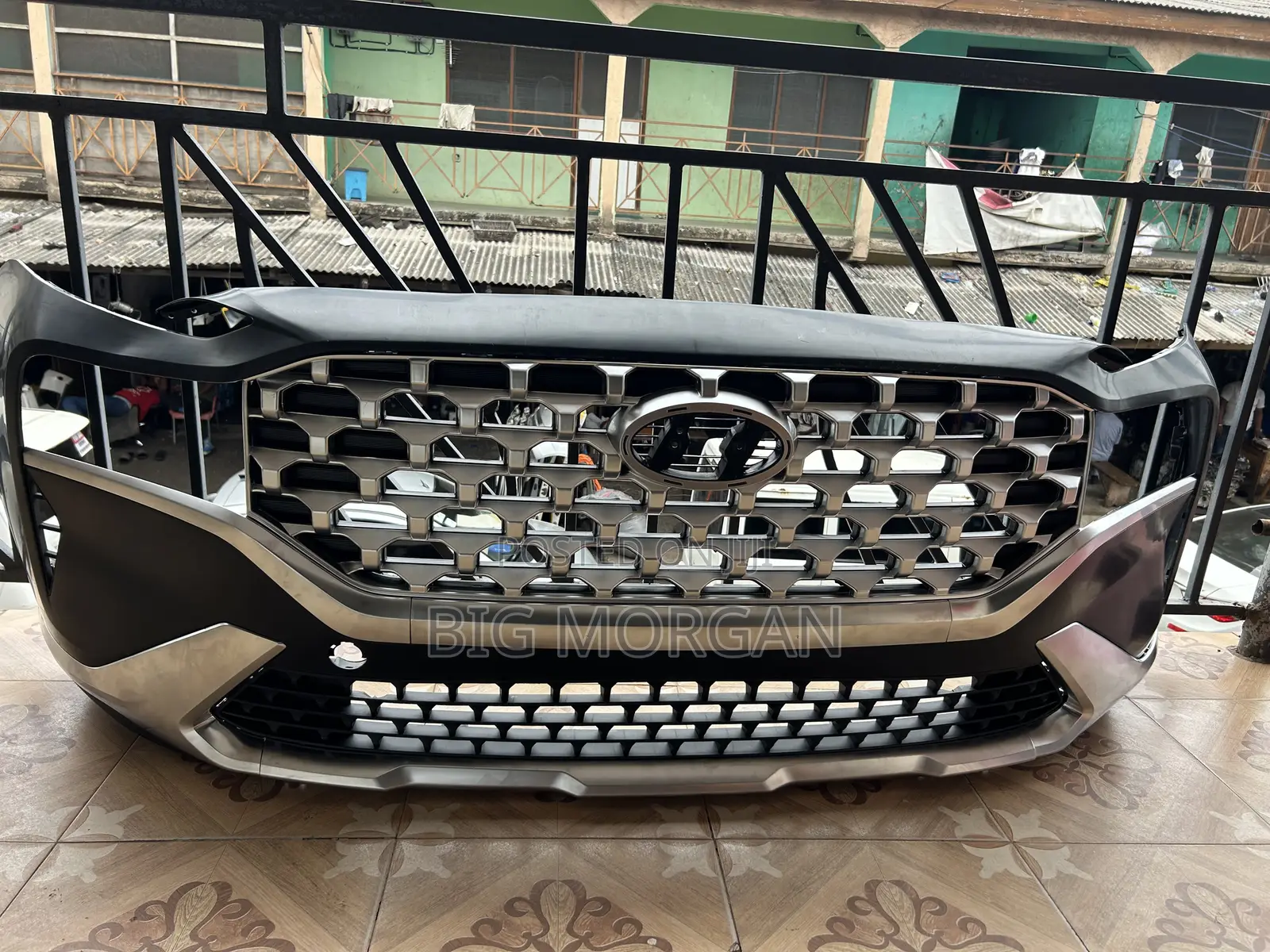 Hyundai Santa Fe 2023 Front Bumper Complete