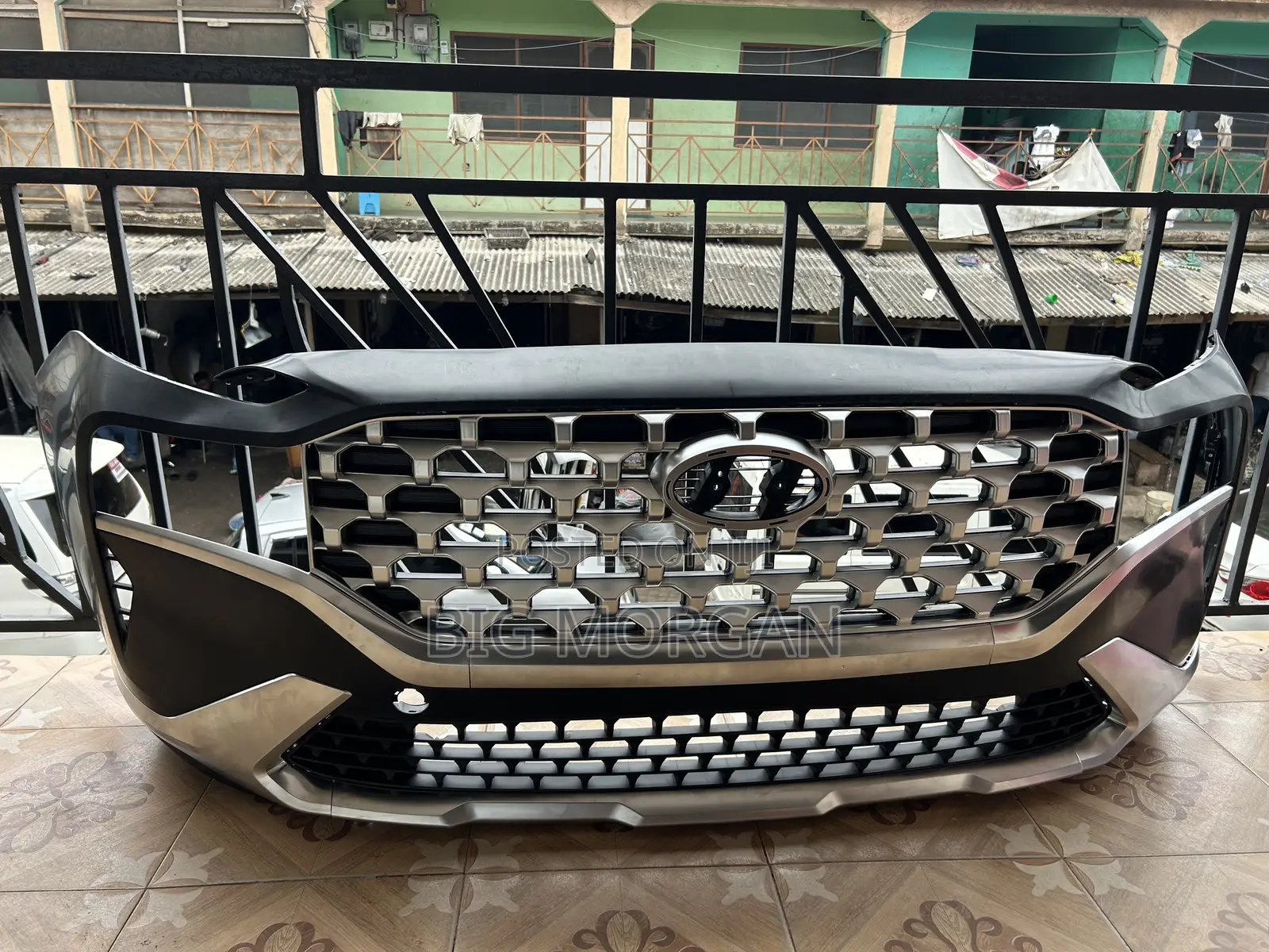Hyundai Santa Fe 2023 Front Bumper Complete