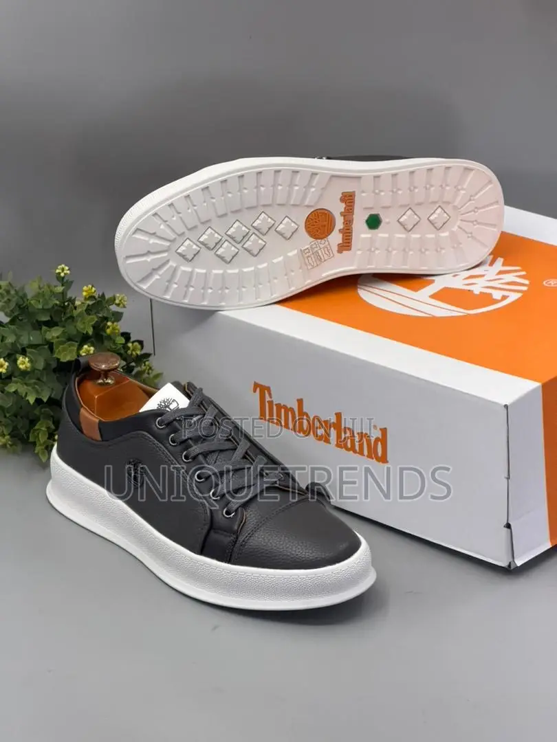 High Quality Timberland Sneakers (Grey and White)