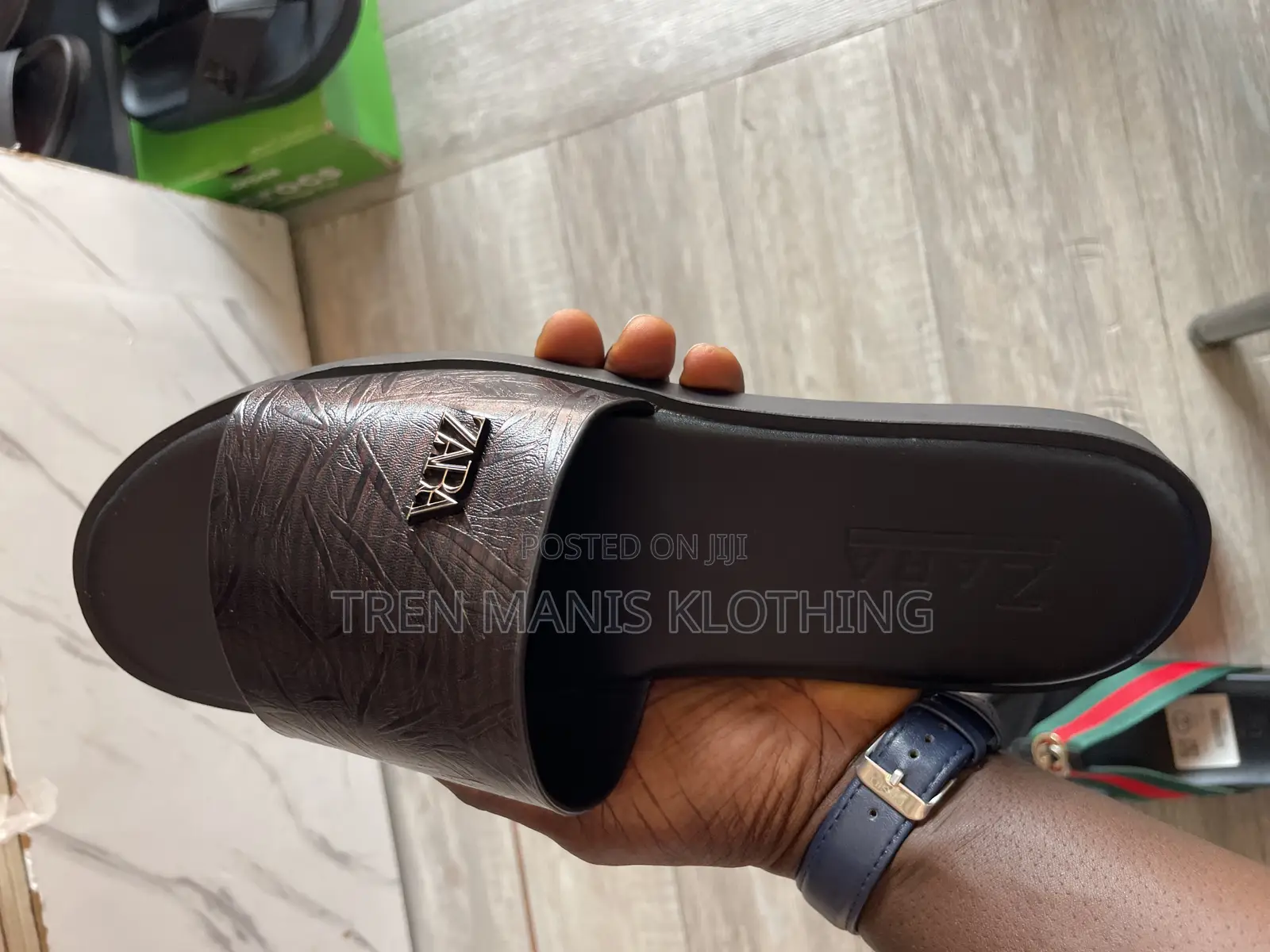 Men Leather Slippers