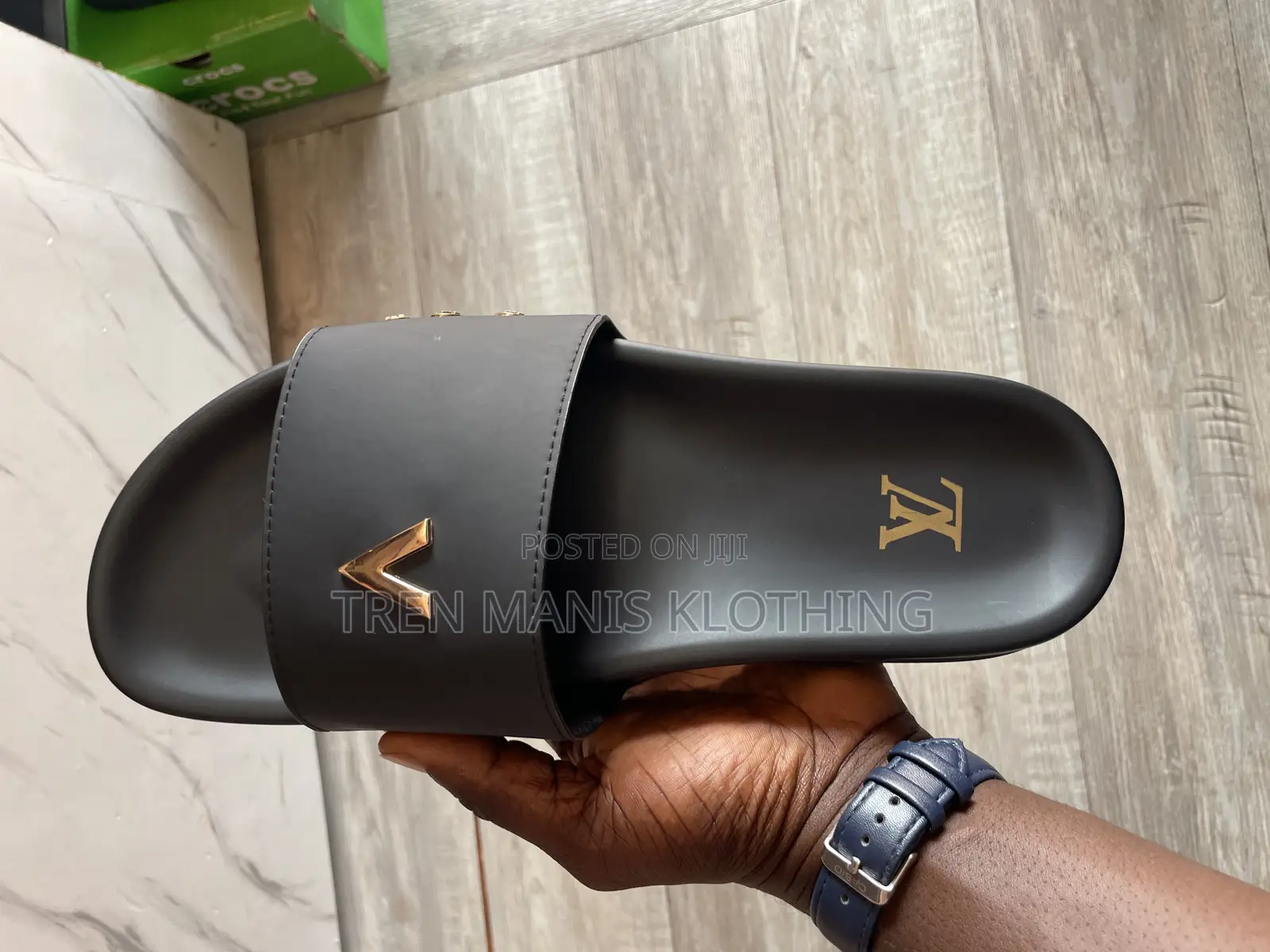 Men Leather Slippers
