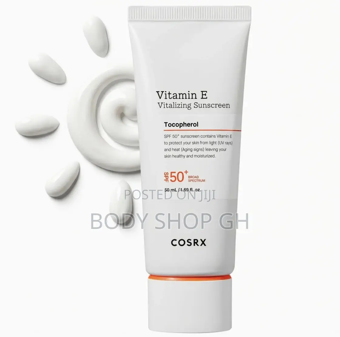 Cosrx Vitamin E Vitalizing Sunscreen,Spf 50 Face Sunscreen Lightweight
