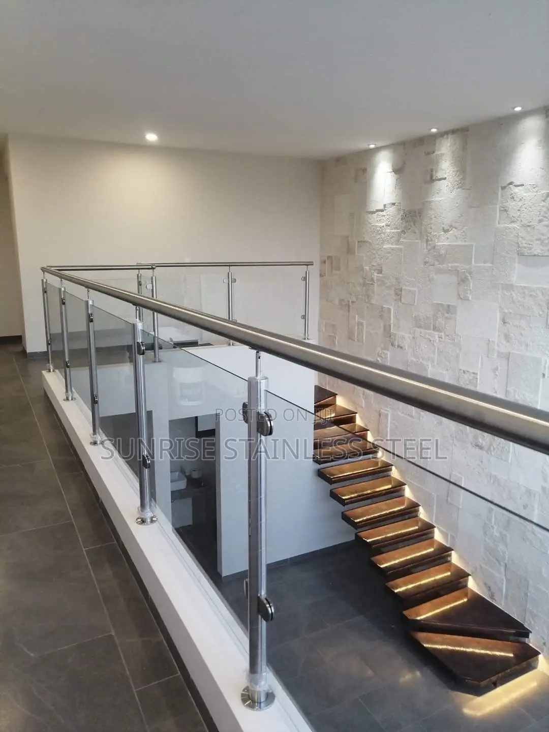 Sunrise Stainless Railing Glass Balustrade