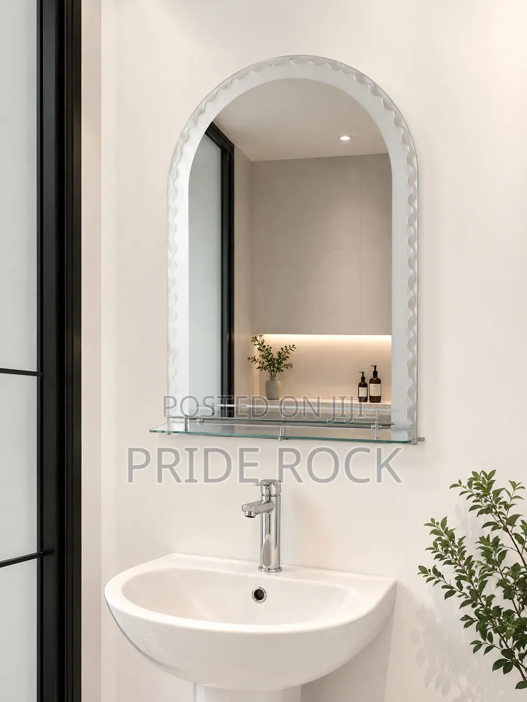 Quality Mirror With Shelf