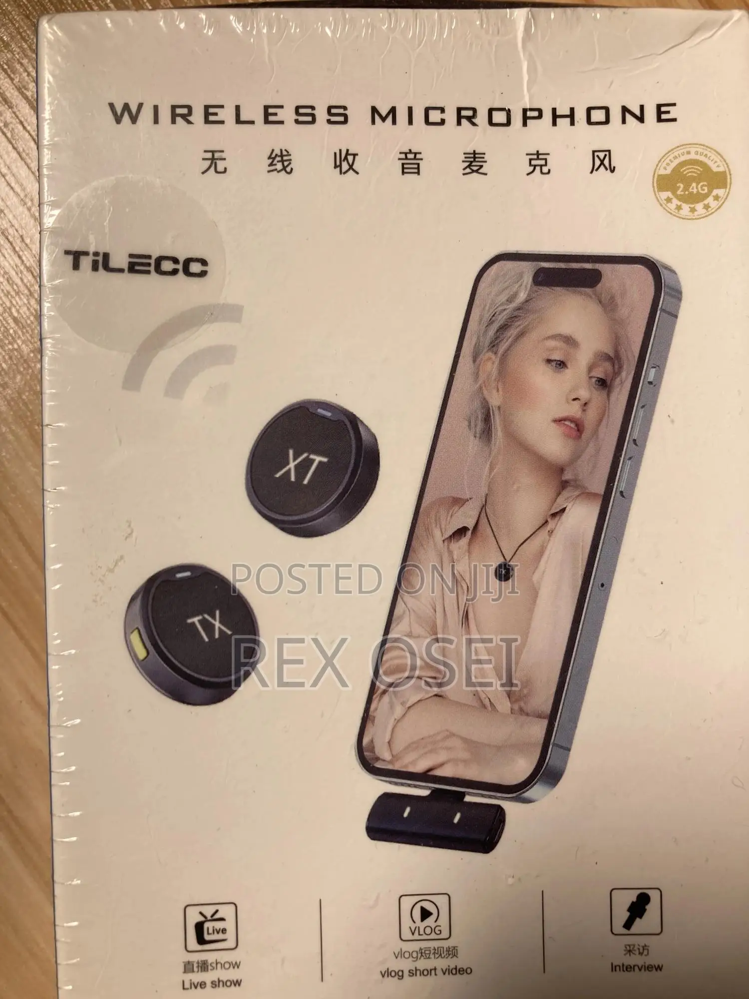 Magnet Wireless Microphone for iPhone and Type C