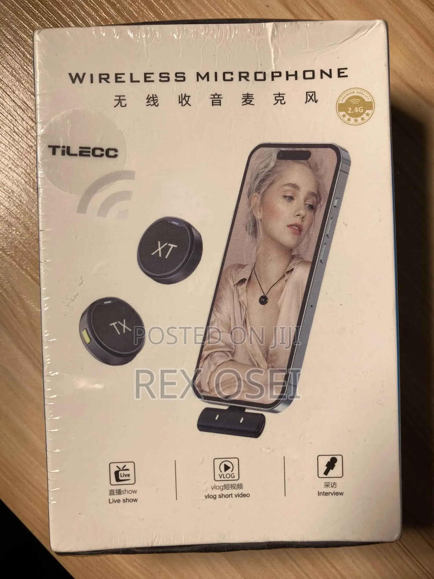 Magnet Wireless Microphone for iPhone and Type C