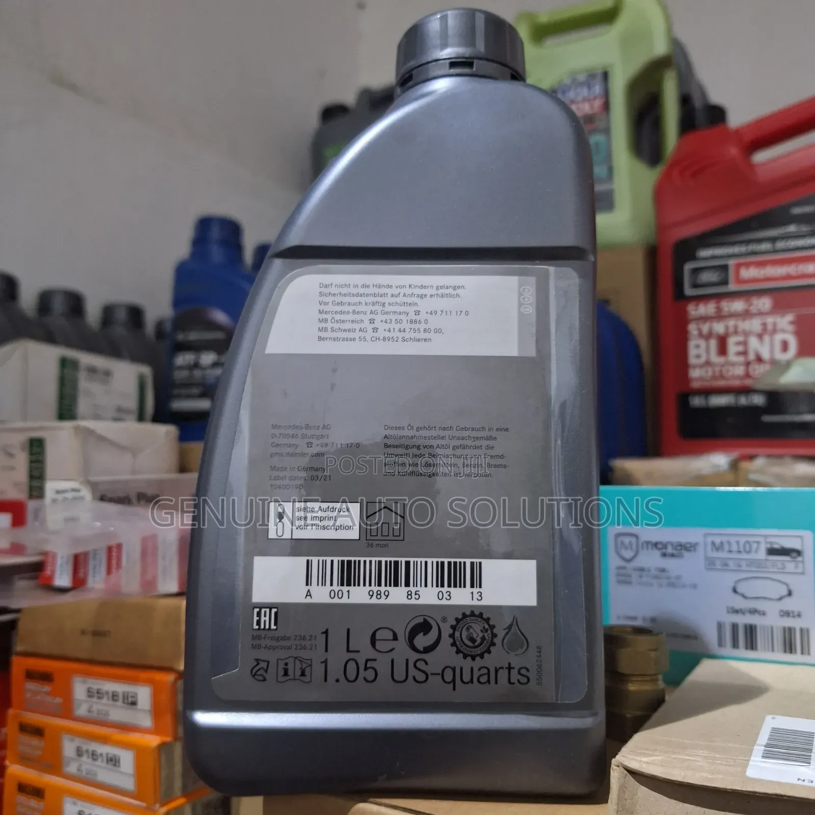 Mercedes Benz Atf DCT Mb 236.21