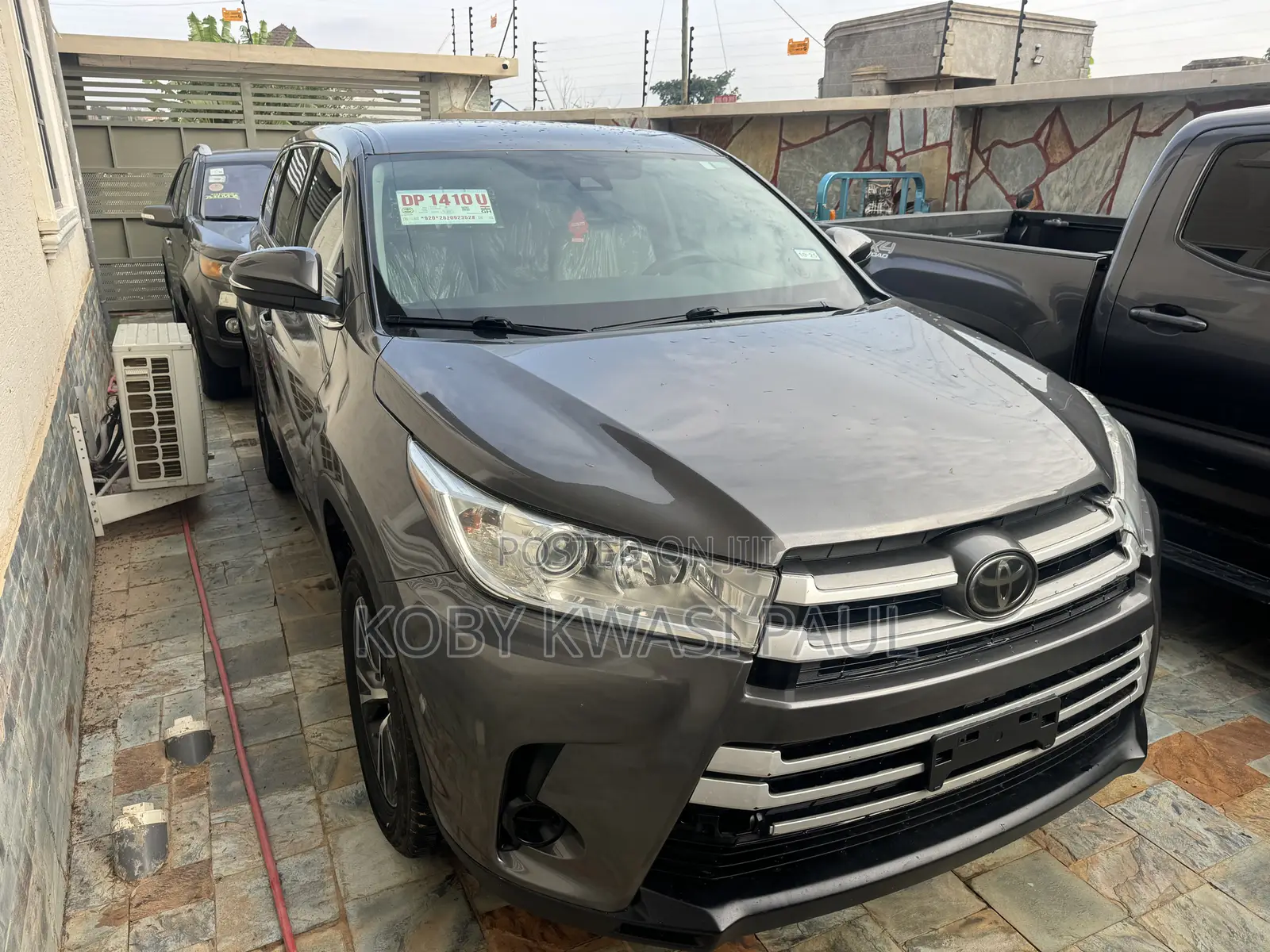 Toyota Highlander LE 4x2 (2.7L 4cyl 6A) 2018 Gray