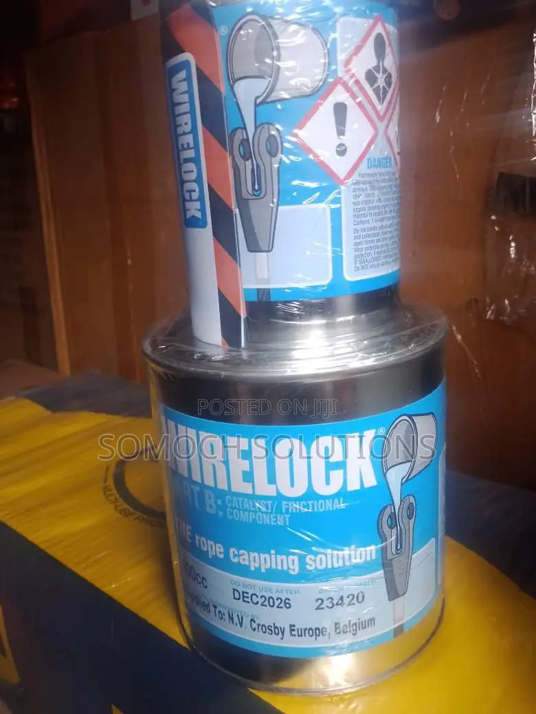 Wirelock Rope Capping Kit Professional Wire Rope Socketing Ghana