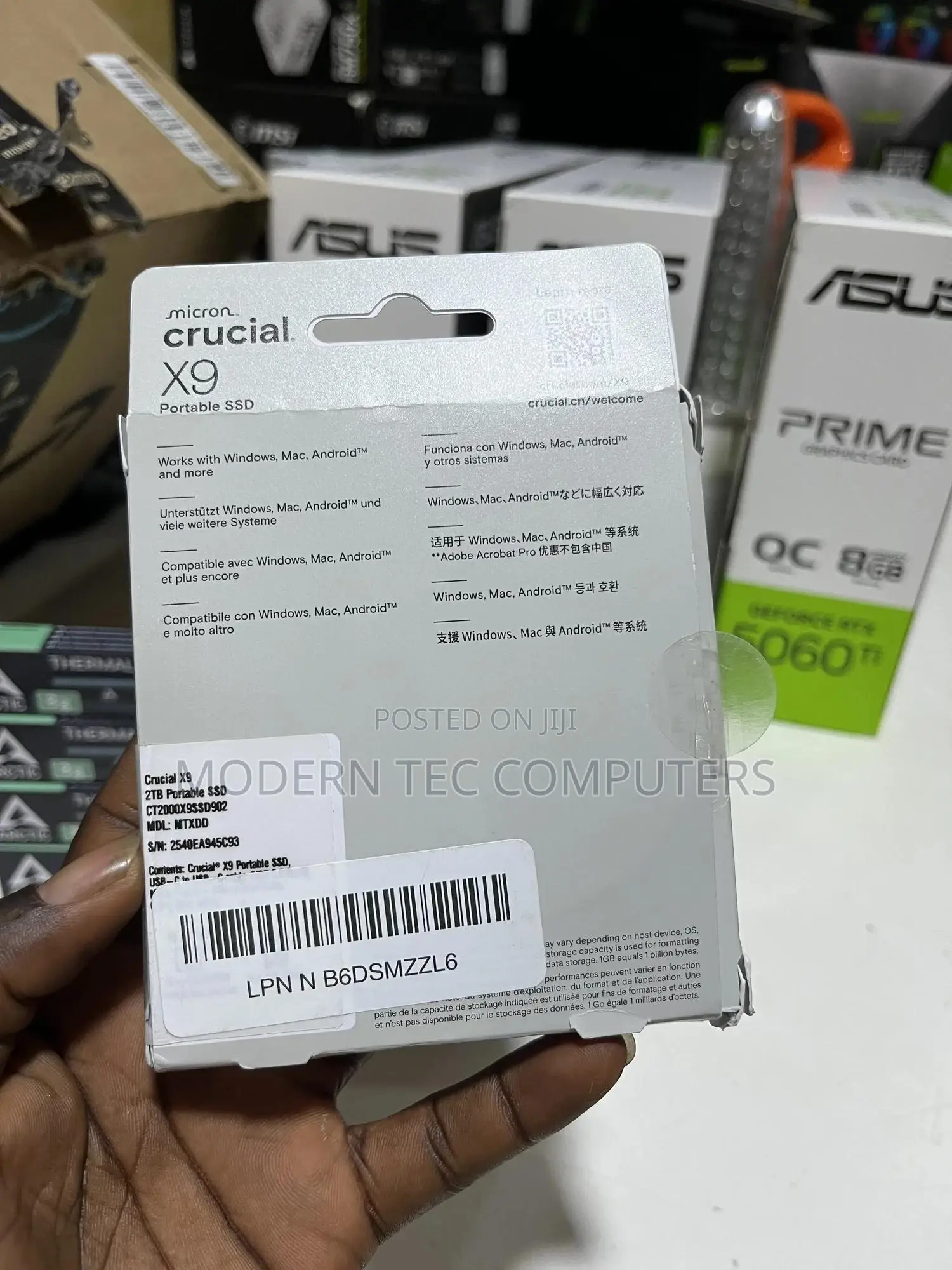 Crucial X9 Portable SSD