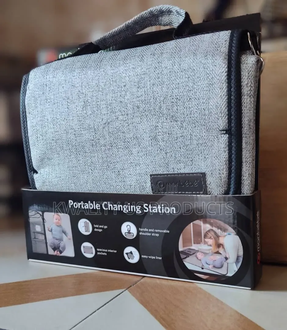 Monbebe Portable Diaper Changing Station With Strap