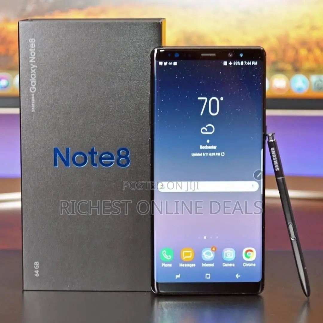 New Samsung Galaxy Note 8 64 GB Black