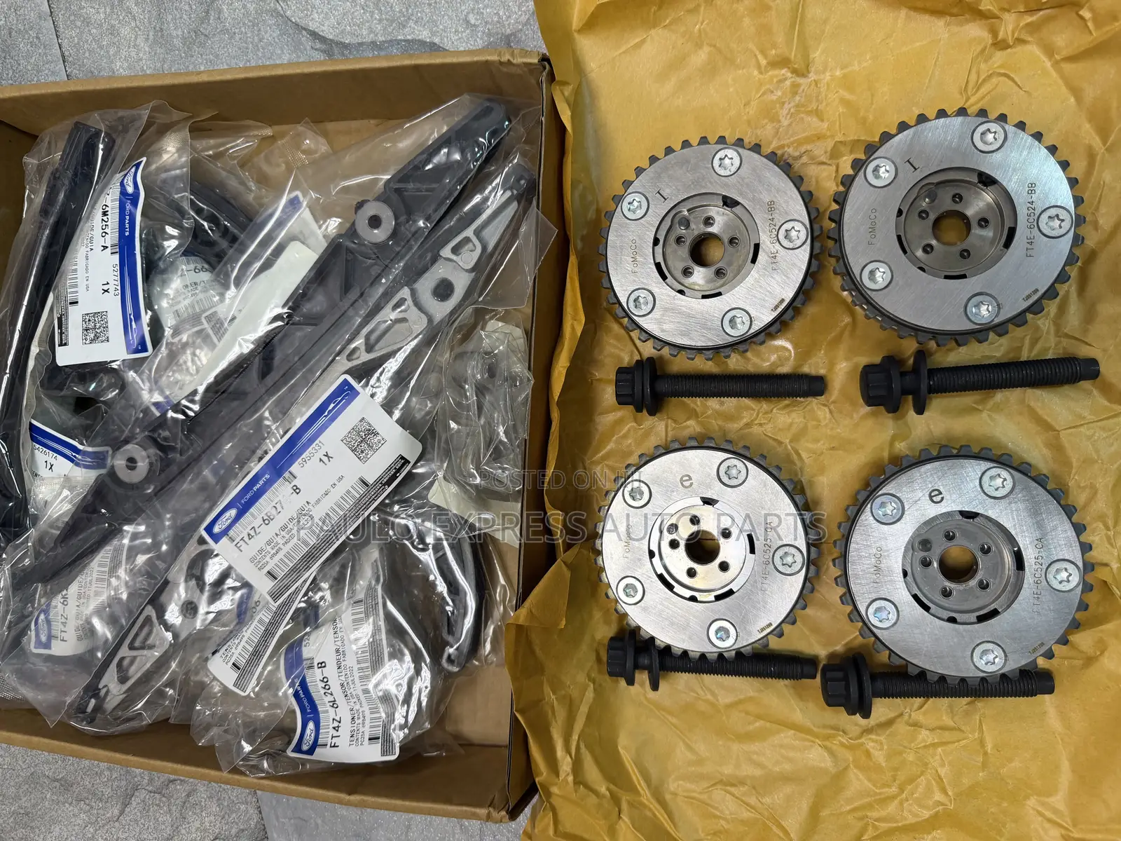 Ford F-150 2.7l 3.0l V6 Turbo Charger Complete Timing Kits Set