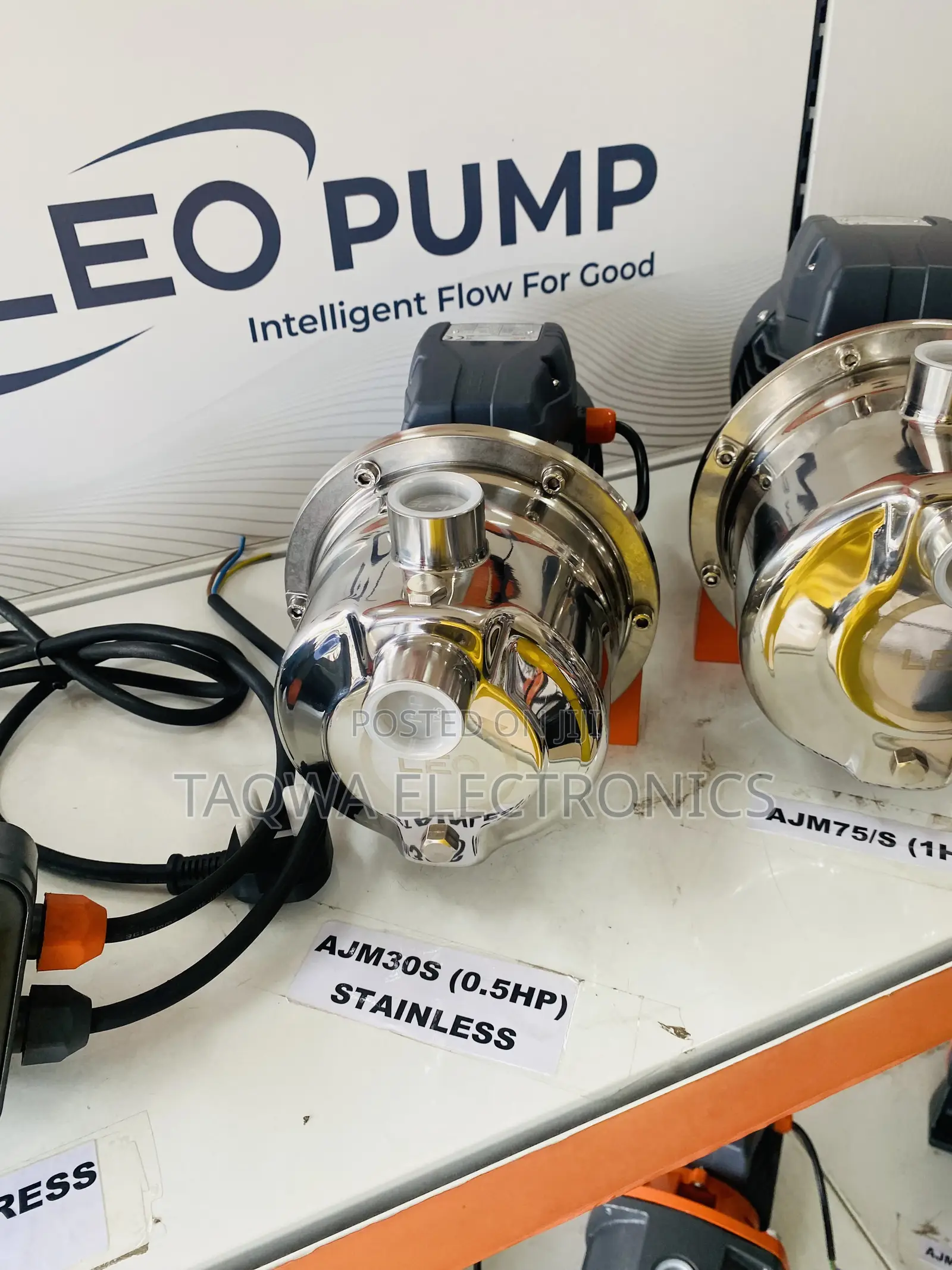 High-Class Leo 0.5hp Stainless Water Pump