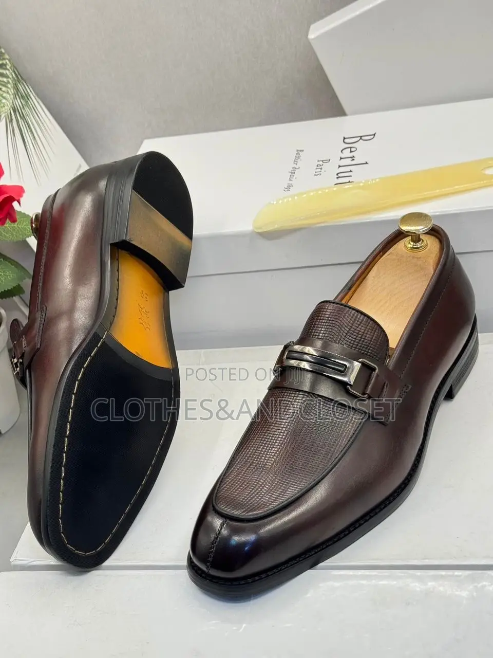 Dark Brown Berluti Paris Bottier