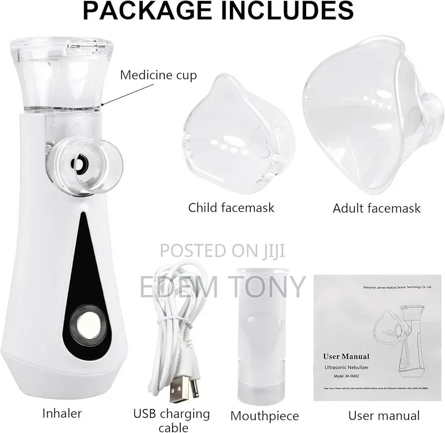 Hygelink Jm-06802 Ultrasonic Nebulizer