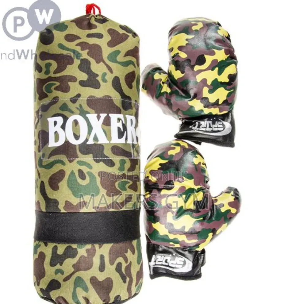 Combat Force Army Boxing Set With Gloves