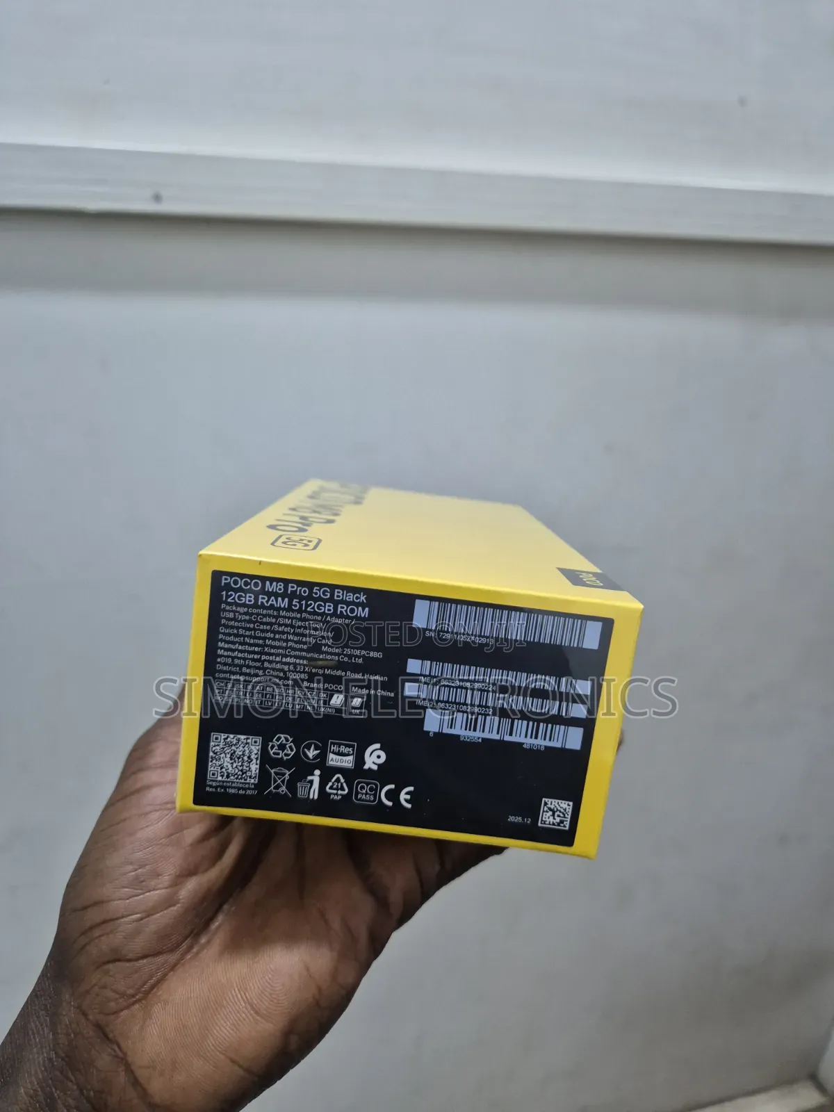 New Xiaomi Poco M8 Pro 512 GB Black