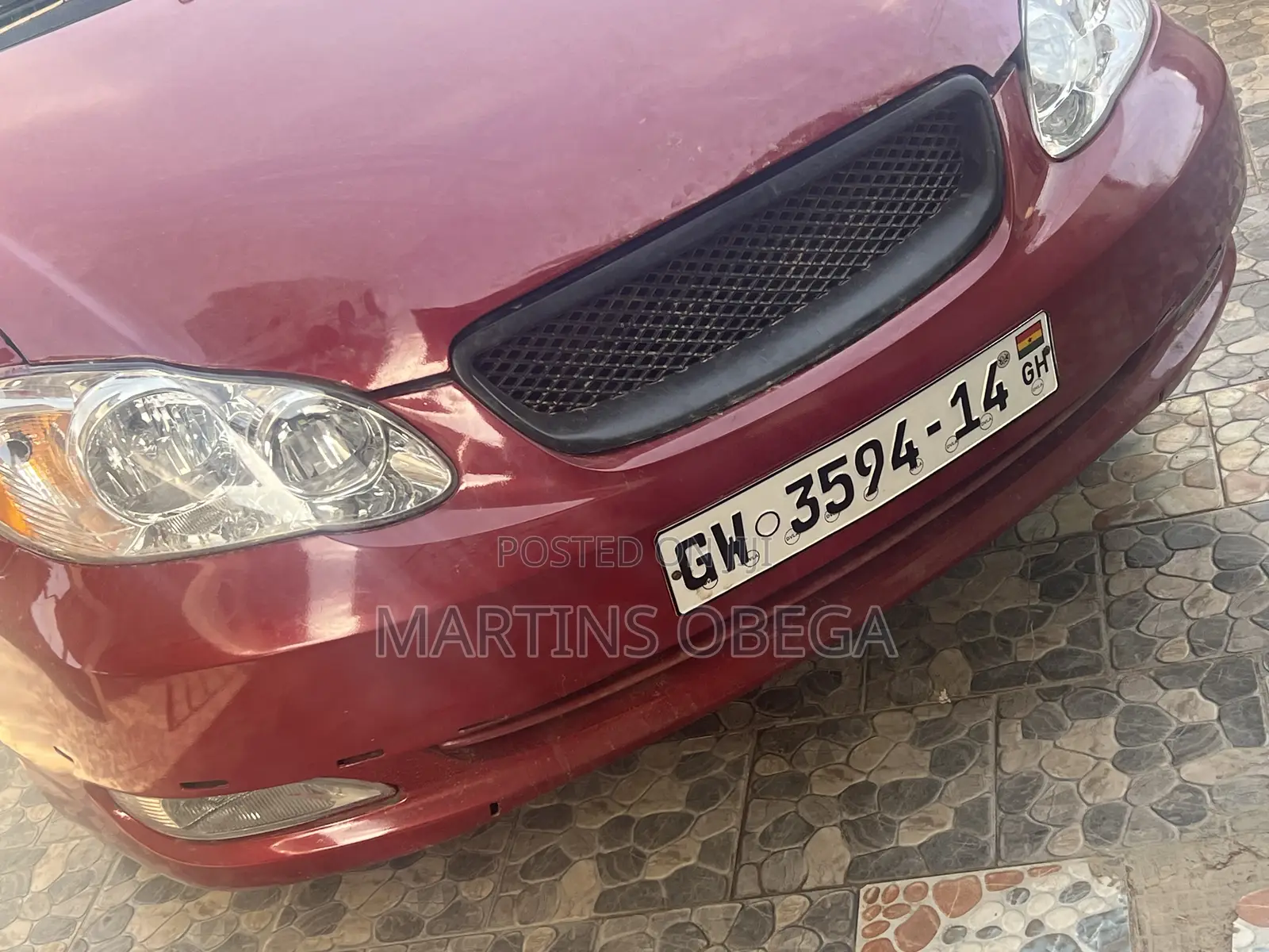 Toyota Corolla LE 2004 Red