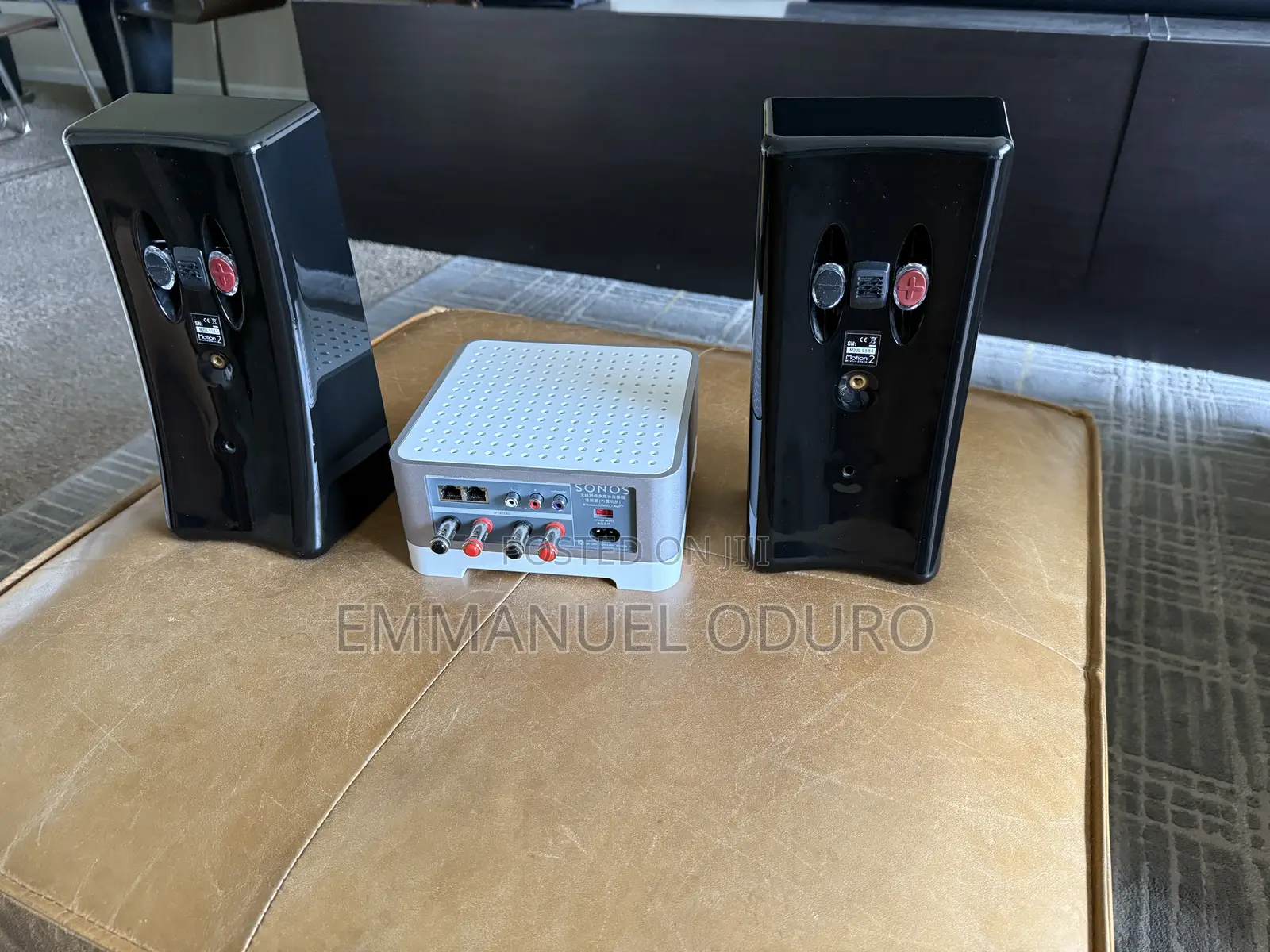 Sonos Amp, Subwoofer and Speaker Set