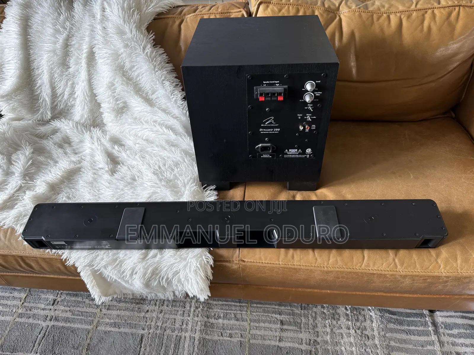 Bose Soundtouch 300 With Martin Logan Dynamo 300 Subwoofer