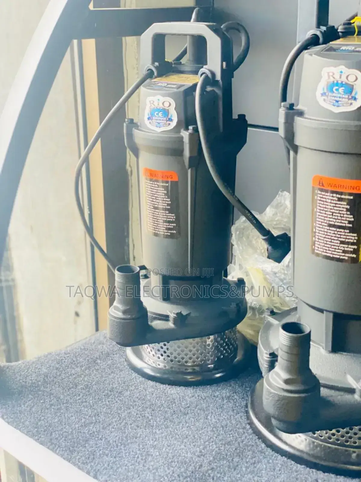 High Efficiency Rio 0.5hp Sewage Cast Pump