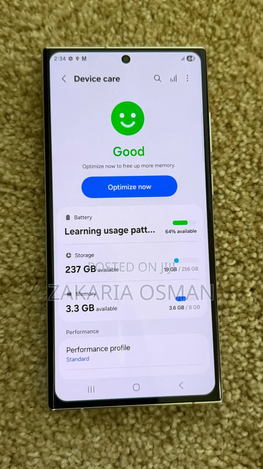 Samsung Galaxy S23 Ultra 256 GB White