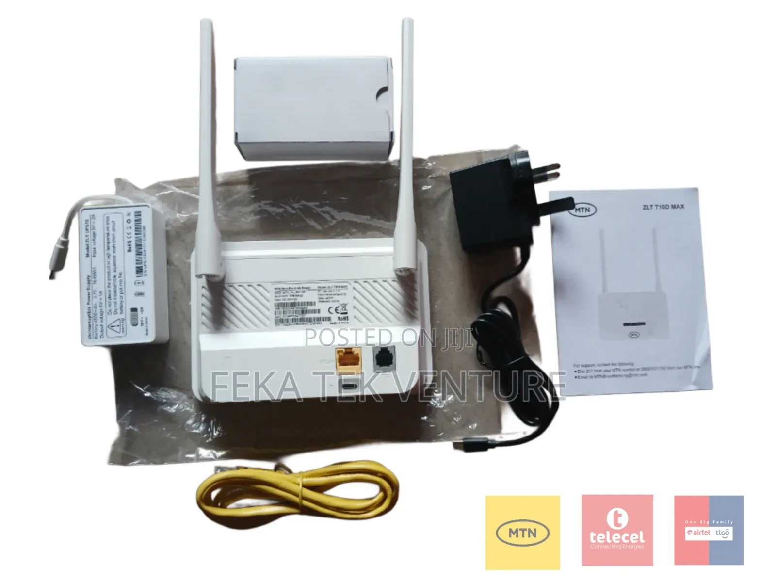 Universal 4g Router + Power Pack