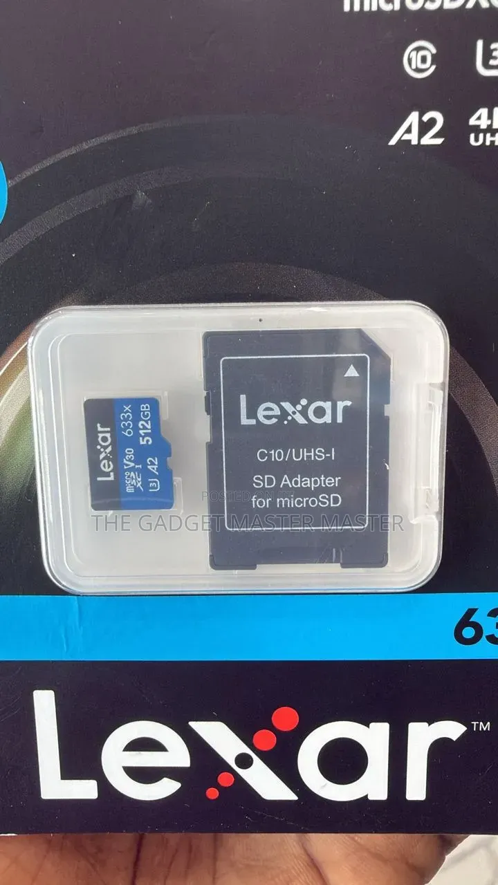 Lexar High Performance 633x Uhs-I Microsdxc With Sd Adapter